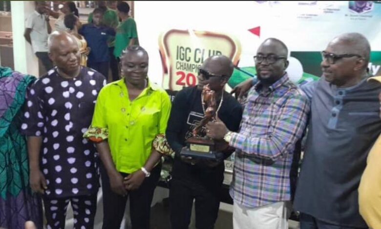 Golf: Dayo Adejuwon wins IGC Singles Matchplay 1 IMG 20241230 WA0023