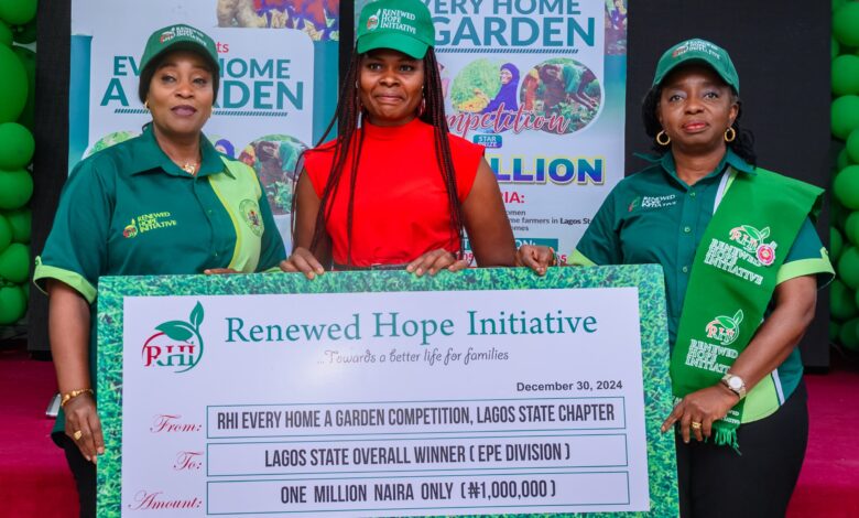 Renewed Hope Initiative: Lagos winner bags N2.5m in 'Every Home A Garden' contest 3 IMG 20241230 WA0031