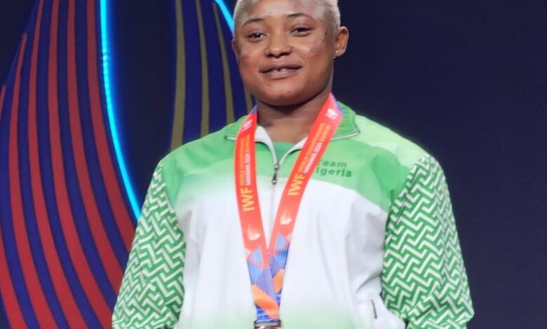 NWF president happy with athletes' performance at World Weightlifting Championship 1 Weightlifter
