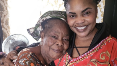Lola Alao loses aged mum 4 Lola Alao and late mum1
