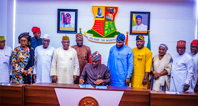 Makinde signs N684bn 2025 budget into law 1 Makinde 2025 Budget