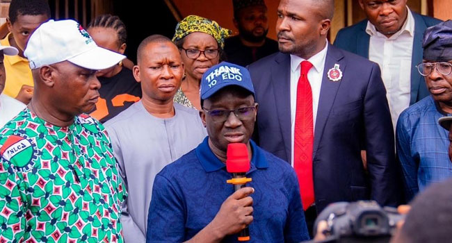 Okpebholo restores water supply to Edo Central communities 1 Okpebholo speaks