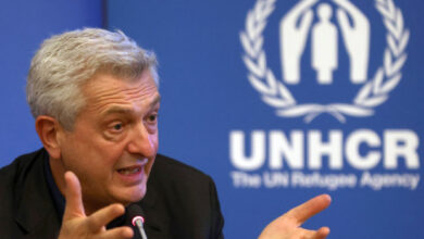 UN seeks $47bn for Aid in 2025 10 United Nations High Commissioner for Refugees Filippo Grandi gives a press conference in Beirut on O