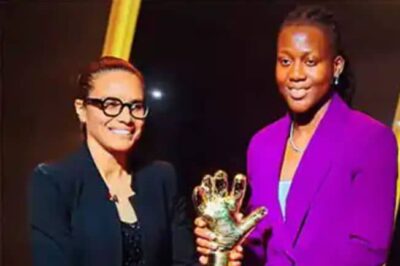 CAF Awards 2024: Falcons' goalie Chiamaka Nnadozie retains Africa best goalkeeper award 1 WhatsApp Image 2024 12 16 at 8.41.17 PM e1734385784157