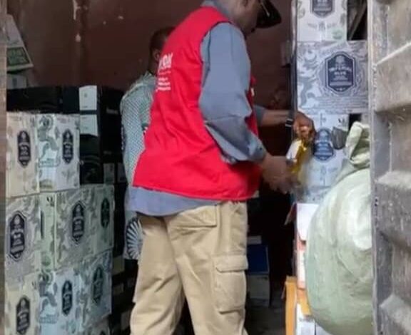 NAFDAC uncovers illegal alcoholic beverages production site in Lagos Island 7 nafdac1