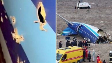 Russian air defence system' downed Azerbaijan Airlines plane in deadly crash 8 skynews kazakhstan aktau azerbaijan 6785413