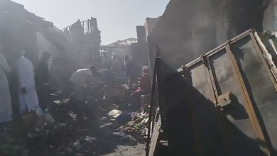50 shops burnt in Yobe market fire incident 10 yobe4