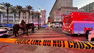 Updates: At least 10 dead in US as vehicle crashes into New Orleans crowd 4 AFP 20250101 36RV9PE v2 HighRes VehicleDrivenIntoNewYearSCrowdInNewOrleans 1735741598
