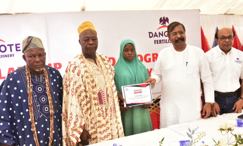 Dangote petroleum refinery awards scholarships to 473 students 5 DSC5924