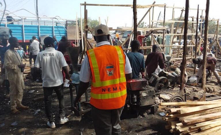 Fire guts Sokoto market destroys grains worth millions 768x576 1