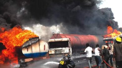 Fuel Tanker explosion