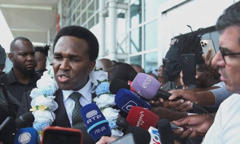 Mondlane, Mozambique opposition leader, returns to Maputo from self-exile 1 IMG 20250110 WA0007