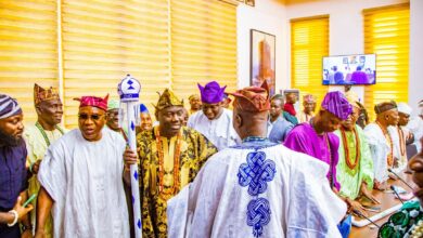 Governor Makinde presents staff of office to new Alaafin of Oyo, Abimbola Owoade 16 IMG 20250113 WA0033