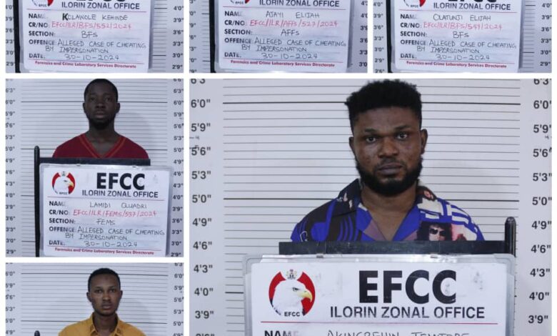 Court jails six for internet fraud in Ilorin 1 IMG 20250118 WA0000