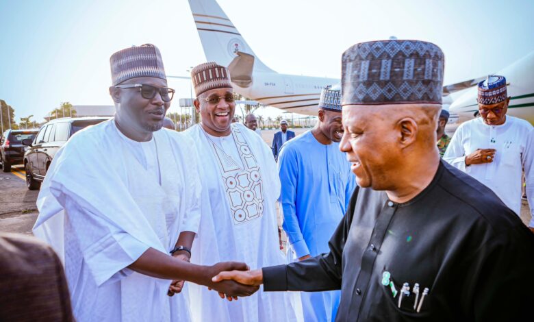 VP Shettima returns to Nigeria after successful WEF 2025 engagements 7 IMG 20250124 WA0033
