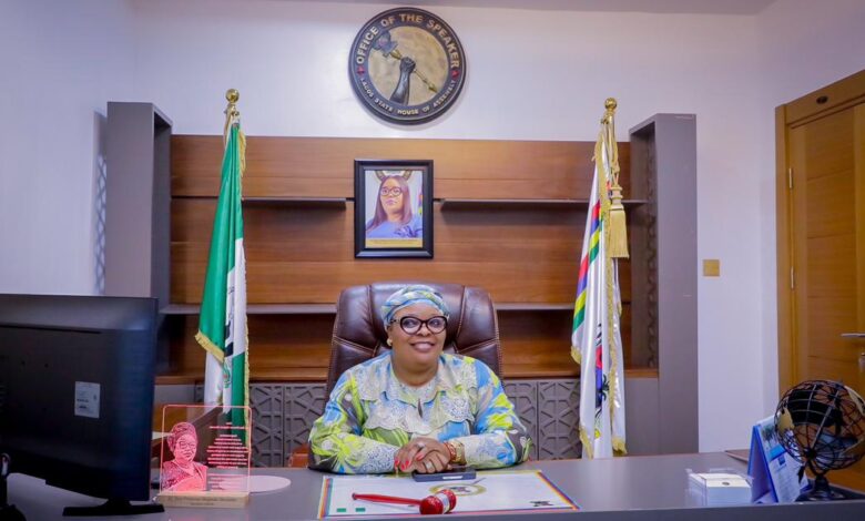 BREAKING: Finally, Meranda takes over Lagos Speaker's office officially 13 IMG 20250127 WA0201