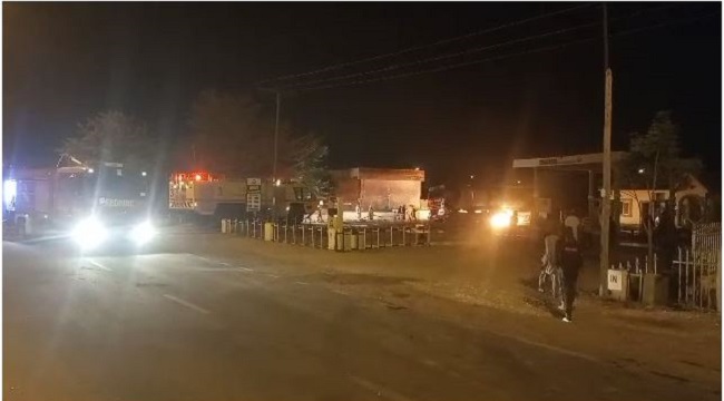 Tanker engulfed in flames while offloading fuel in Jigawa 1 Tanker fire