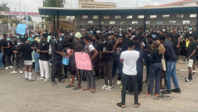 UCH Protest