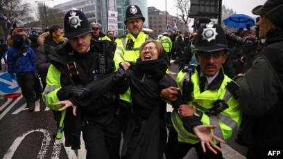 Hundreds protest in London against proposed 'mega embassy' for China 1 3de88282 dfb9 4cd2 8c01