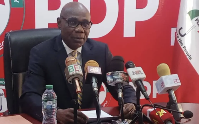 May 29: Tinubu's 2 years in office, a massive disappointment - PDP 1 Debo Ologunagba PDP spokesperson 688x430 1