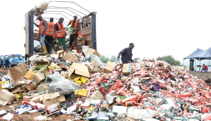 NAFDAC destroys fake drugs, substandard products worth N4.7bn in Rivers 1 FAKE DRUGS