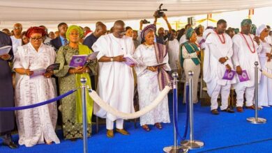 Sanwo-Olu, Fashola, Meranda, others pay tribute as former Lagos HoS is buried 10 IMG 20250207 WA0014