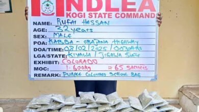 NDLEA nabs drug traffickers attempting to smuggle 125 wraps of heroin into Nigeria 8 IMG 20250209 WA0160