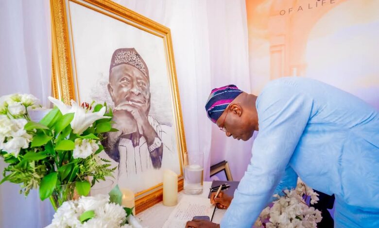 Sanwo-Olu, Hamzat lead Lagos State delegation on condolence visit to Adebanjo’s Lekki residence 17 IMG 20250219 WA0001