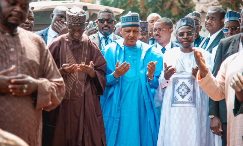 PHOTO NEWS: Ribadu, Bagudu joins Minister of Information, Mohammed Idris, to bid mother in-law farewell 11 IMG 20250224 WA0039