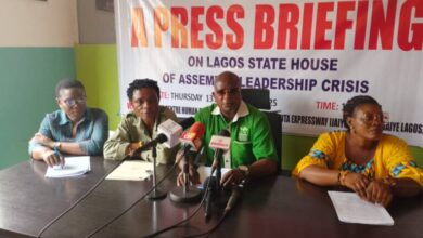 Choice of Meranda as Lagos Speaker must be allowed to stay - CHSR 20 Press briefing 768x576 1