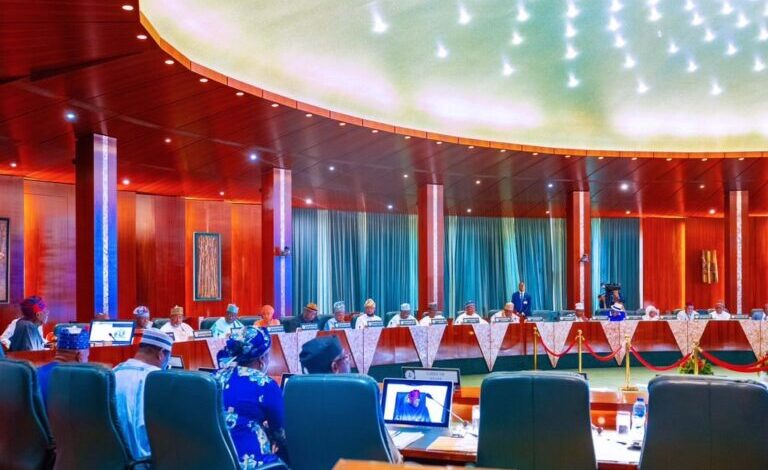 FEC approves N2.22trn for Lagos-Calabar highway, other projects 1 Tinubus Inaugural FEC Meeting 3 768x512 1
