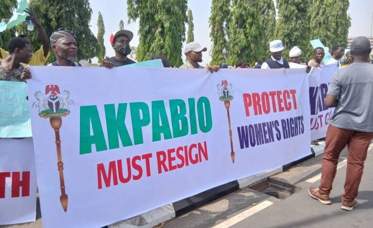 Akpoti-Uduaghan's supporters storm National Assembly 5 1f59fa73 a5f9 4975 9139 ddf3877037f9 768x576 1
