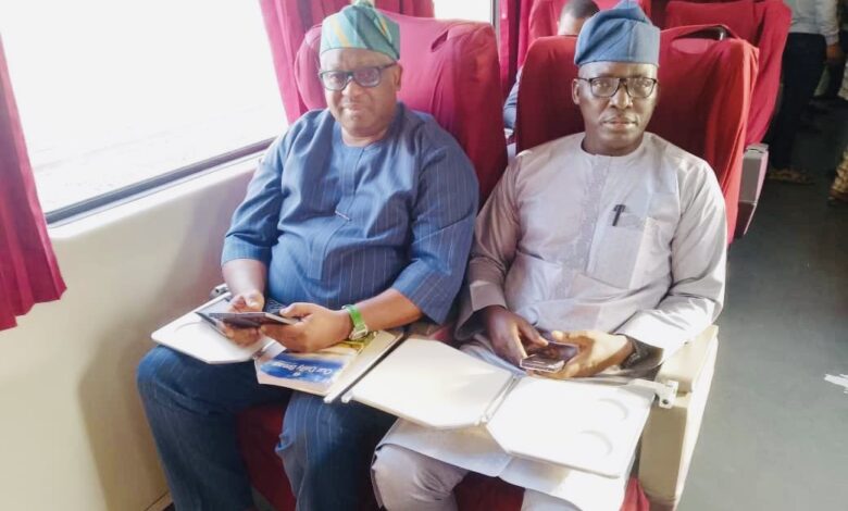 PHOTO NEWS: Governor Mutfwang arrives Lagos via Ibadan-Lagos train service 3 20250307 111105