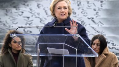 Trump officials shared military plans on a private app — 10 years after uproar over Hillary Clinton’s private server 10 230615 hillary clinton 2022 ac 429p 9681c8