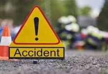 Four killed, 16 injured as container truck crushes bus on Lagos bridge 2 Accident 1024x586 1