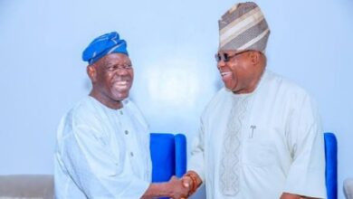 Adeleke's visit to Bisi Akande: Peace move or political manoeuvre? 13 Bisi Akande Gov Adeleke