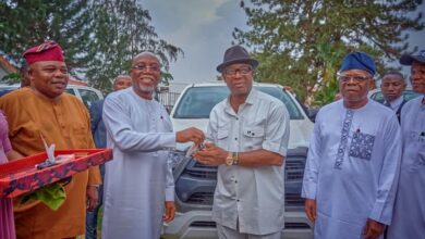 Aiyedatiwa presents utility vehicles to 18 council chairmen 9 FB IMG 1741068263071
