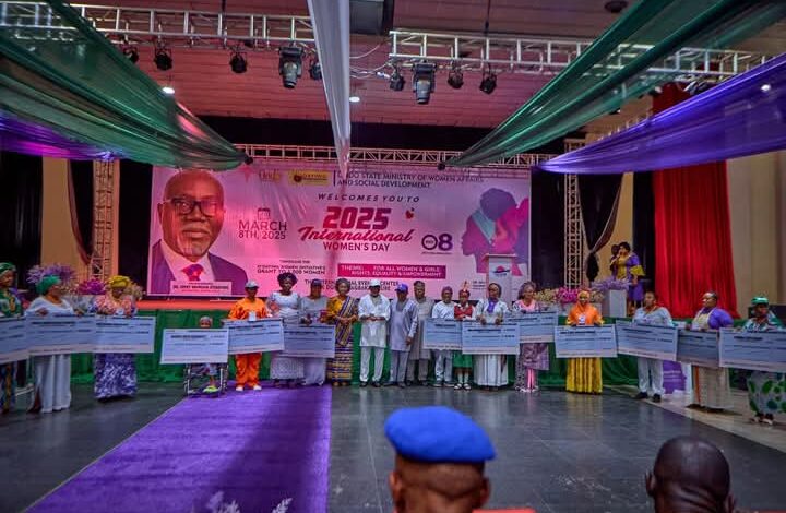 IWD: Aiyedatiwa unveils grants for 1,000 low income Ondo women 7 FB IMG 1741449421833
