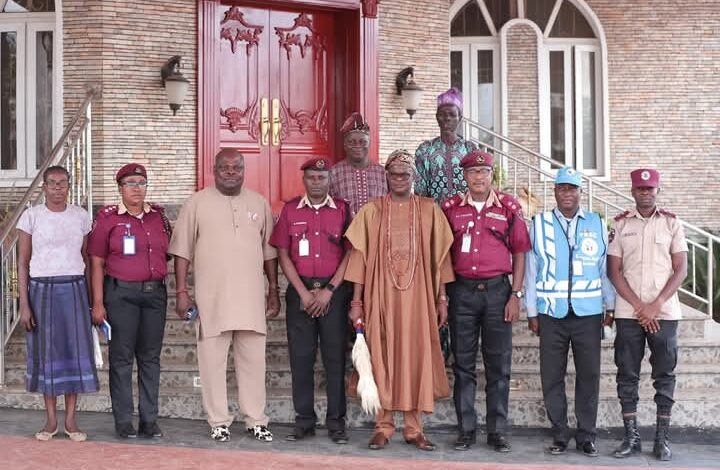 Oba Olugbenle assures Ogun FRSC of support, emphasises importance of collaboration 5 FB IMG 1741814436299