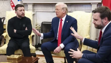 Zelensky vs Trump: The day diplomacy died in the oval office, by Babafemi Ojudu 7 From left President Volodymyr Zelensky of Ukraine US President Donald Trump and Vice President JD Vance 768x432 1