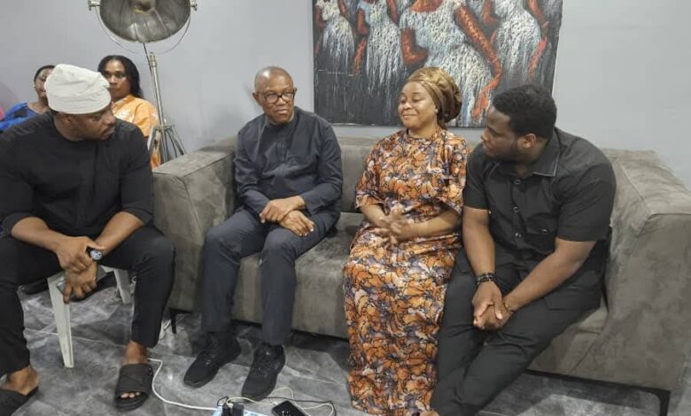 PHOTO NEWS: Peter Obi, Rhodes-Vivour, visit Doyin Okupe's family over death 7 IMG 20250308 WA0002