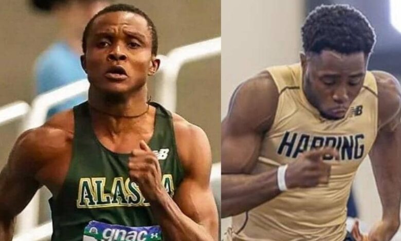 Nigerian sprinters Caleb, Olatunde storm into NCAA DII 60m final 1 IMG 20250314 WA0034