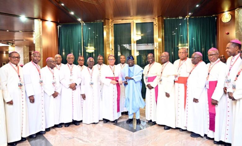 PHOTO NEWS: Tinubu meets Catholic Bishops Conference of Nigeria in Abuja 3 IMG 20250314 WA0050