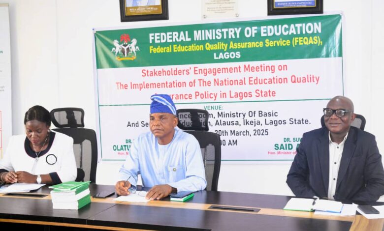 FG, LASG collaborate on implementing National Education Quality Assurance Policy 1 IMG 20250322 WA0010