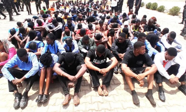 EFCC raids Ponzi scheme academy, arrests 133 suspects in Abuja 5 IMG 20250324 WA0068