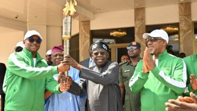 PHOTO NEWS: Tinubu lights Unity Torch ahead of National Sports Festival 5 IMG 20250325 WA0032