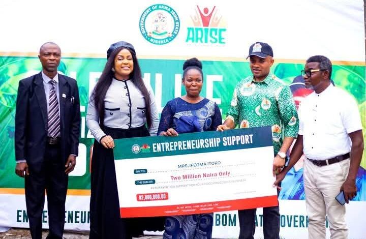 Gov Eno gifts factory, equipment, N2m to Akwa Ibom entrepreneur 5 IMG 20250326 WA0003