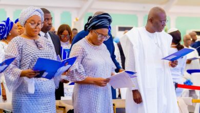 PHOTO NEWS: Sanwo-Olu leads dignitaries at service of songs for Doyin Okupe 6 IMG 20250327 WA0049