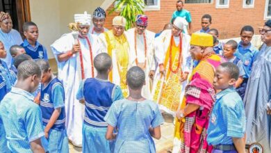 PHOTO NEWS: Bisi Akande, traditional rulers inspire next generation at Abolarin College, Oke Ila 1 IMG 20250330 WA0024