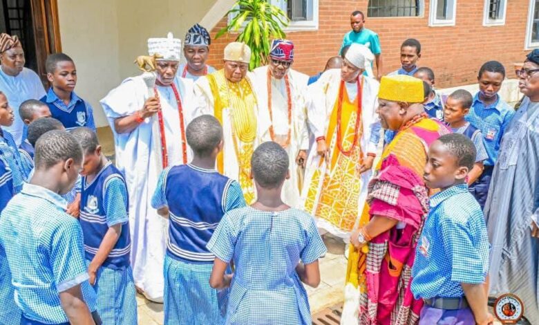 PHOTO NEWS: Bisi Akande, traditional rulers inspire next generation at Abolarin College, Oke Ila 11 IMG 20250330 WA0024